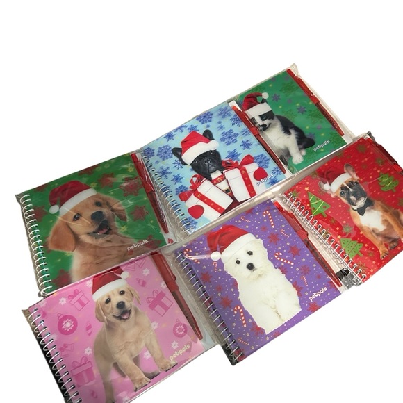 Holiday Animals Petpals Notebook & Pen Set of 4 - Picture 9 of 10